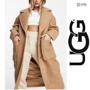 UGG Hattie Oversized Teddy Coat